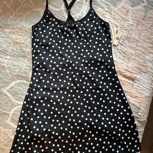 Max Studio Black & White Performance Dress